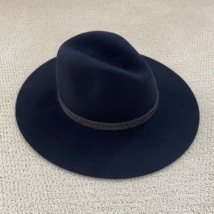 Rag & Bone Wide Brim Fedora 100% Wool (New with tag)